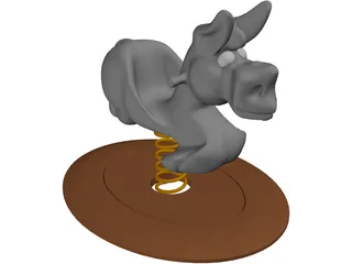 Children Playground Toy 3D Model preview