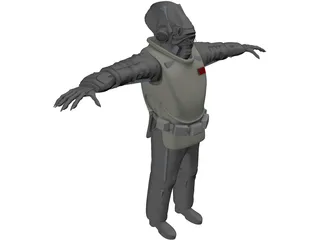 Star Wars Character 3D Model preview