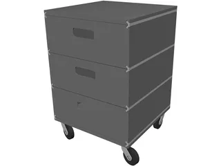 Storage 3D Model preview