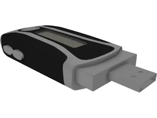 MP3 Player 3D Model preview