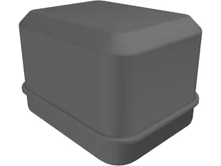 Cat Toilet 3D Model preview