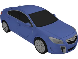 Opel Insignia (2009) 3D Model preview