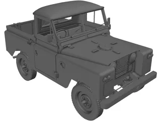 Land Rover 3D Model preview
