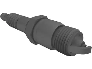 Sparkplug 3D Model preview
