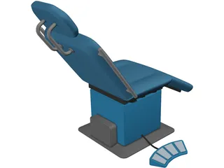 Surgical Table 3D Model preview