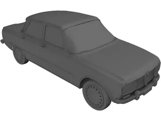 Alfa Romeo Giulia (1970) 3D Model preview