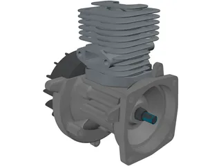 Engine 3D Model preview
