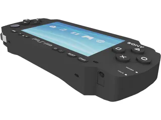 Sony Playstation Portable (PSP) 3D Model preview
