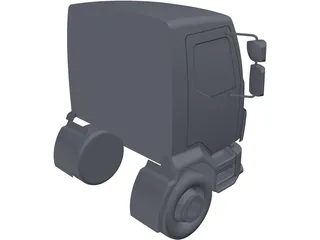 Volvo FL Cabin 3D Model preview