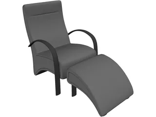 Armchair 3D Model preview