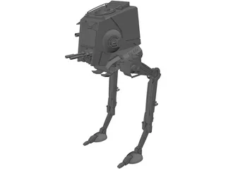 Star Wars ATST 3D Model preview