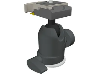 Manfrotto 488RC2 Ball Head 3D Model preview