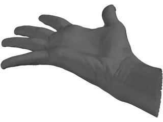 Open Hand 3D Model preview