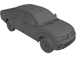 Mitsubishi L 200 3D Model preview
