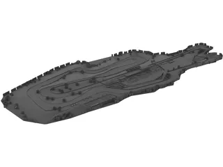 Mugello Racing Circuit 3D Model preview