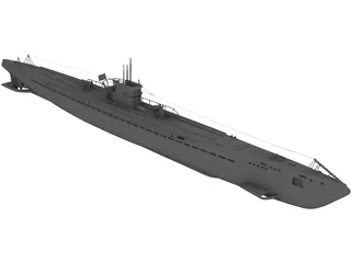 U20 Boat 3D Model preview