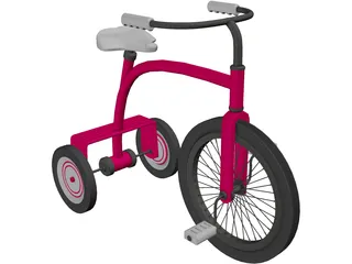 Tricycle 3D Model preview