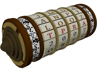 Cryptex 3D Model preview
