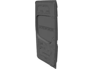Mercedes-Benz Sprinter Rear Door 3D Model preview