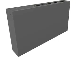 Allied Telesis AT-FS709FC 3D Model preview