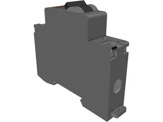 Merlin Gerin C16-1P 24403 3D Model preview