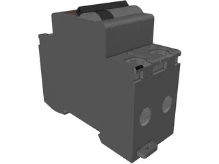 Merlin Gerin C40-2P 24341 3D Model preview