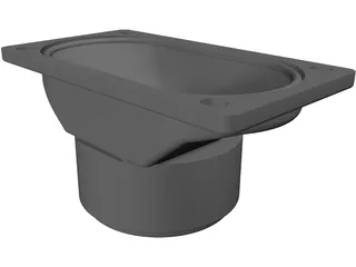Speaker SW320 3D Model preview