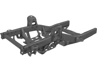 GMT360 Front Frame Assembly 3D Model preview
