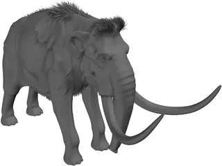 Mammoth 3D Model preview