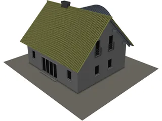 House Doetinchem Holland 3D Model preview