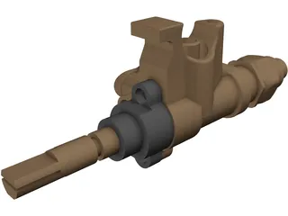Thermo Couple 3D Model preview
