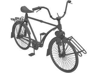 Bike 3D Model preview