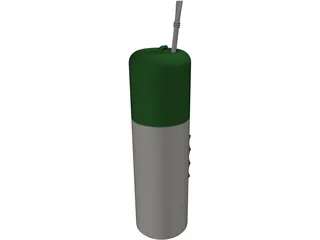 Vacuum Bottle (Termo mate) 3D Model preview