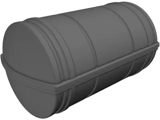 Liferaft 3D Model preview
