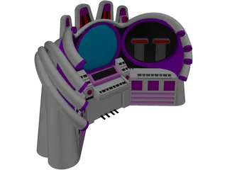 Synergy Supercomputer from Jem 3D Model preview