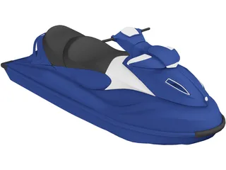 Jet Ski 3D Model preview