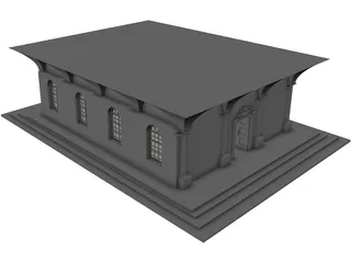 Trone Doctors 3D Model preview