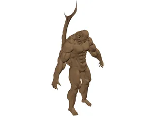 Demon 3D Model preview