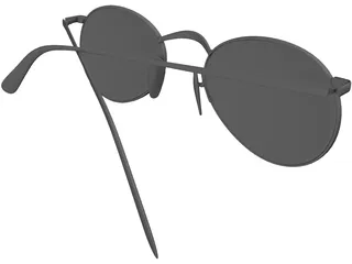Glasses 3D Model preview