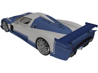 Maserati MC12 3D Model preview
