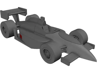 Indy Race Car 3D Model preview
