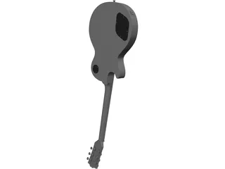 Gibson Les Paul Guitar 3D Model preview