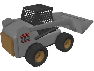 Bobcat 883 3D Model preview