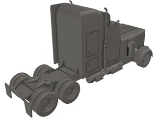 Truck 3D Model preview