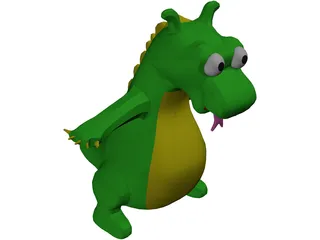 Dragon 3D Model preview