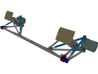 Suspension 3D Model preview