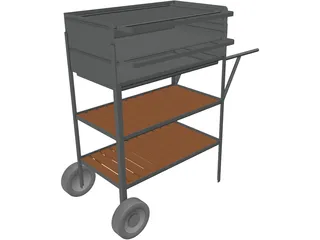 Grill 3D Model preview