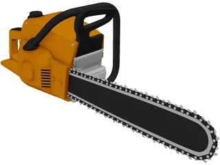 Chainsaw 3D Model preview