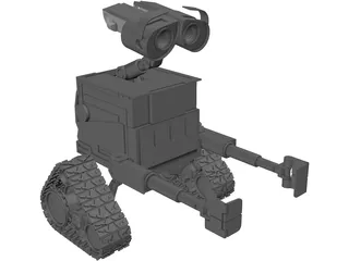 WALL-E 3D Model preview