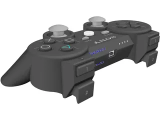 Playstation 3 Controller 3D Model preview